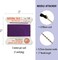 Griffin Silk Bead Cord Perlseide – Size 10 (0.90mm) – 2 Meters per Card – Stainless Steel Needle Attached – for Knotting Pearls, Gemstones, Crystals and Beads